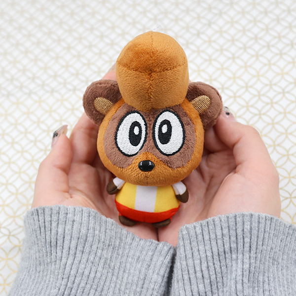 ミニぬいぐるみ たぬきバケル04