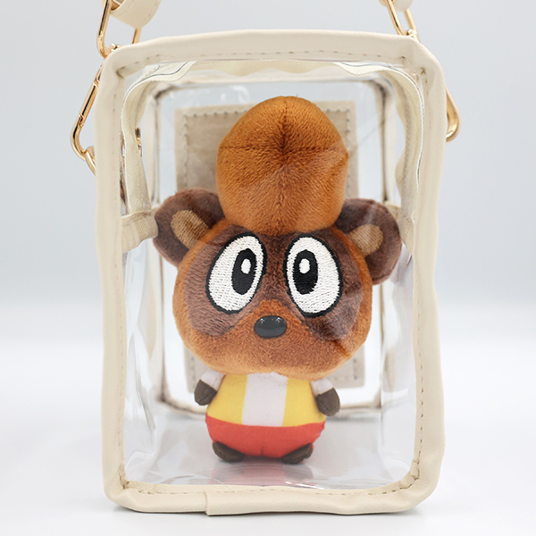 ミニぬいぐるみ たぬきバケル06